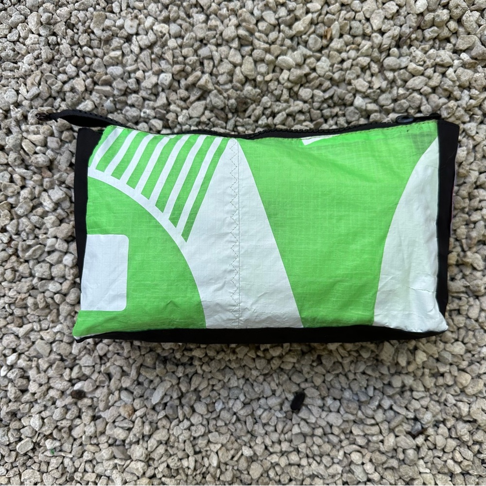 Soflo Riders Pouch made with repurposed kite